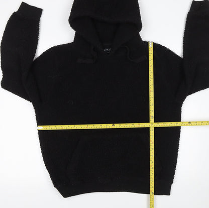 Womens UK Size L Brave Soul Black Pullover Hoodie