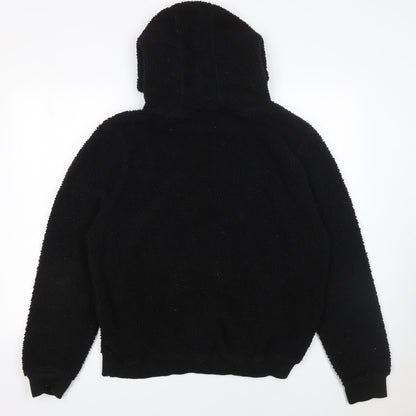 Womens UK Size L Brave Soul Black Pullover Hoodie