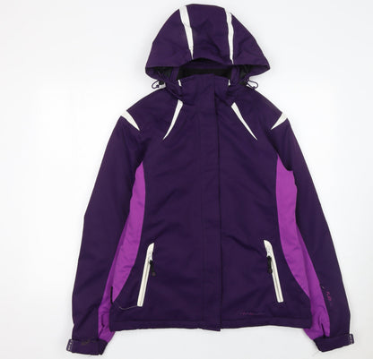 Womens UK Size 8 Parallel Purple Ski Jacket