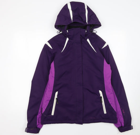 Womens UK Size 8 Parallel Purple Ski Jacket