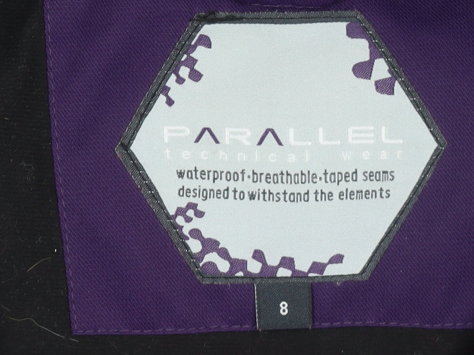Womens UK Size 8 Parallel Purple Ski Jacket