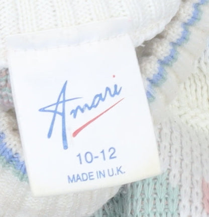 Womens UK Size 10-12 Amari Ivory Pullover Jumper