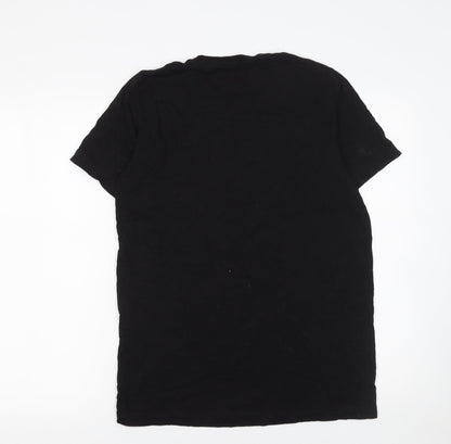 Mens UK Size M Netflix Black  T-Shirt