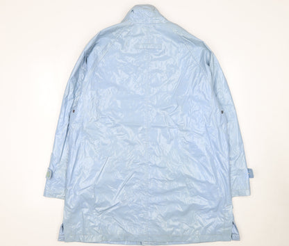 Womens UK Size L Odyssee Blue Rain Coat