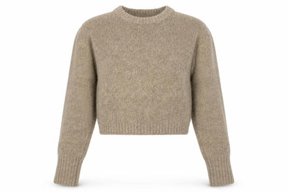 Womens UK Size S Zara Beige Pullover Jumper