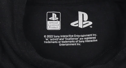 Boys UK Size 8-9 Years PlayStation Black Pullover Hoodie