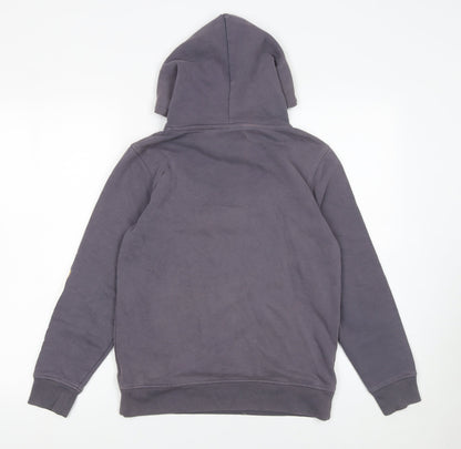 Girls UK Size 11-12 Years Animal Grey Pullover Hoodie