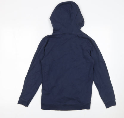 Boys UK Size M Fortnite Blue Pullover Hoodie
