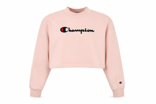 Womens UK Size S Champion Pink Pullover Sweatshirt