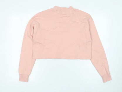 Womens UK Size S Champion Pink Pullover Sweatshirt