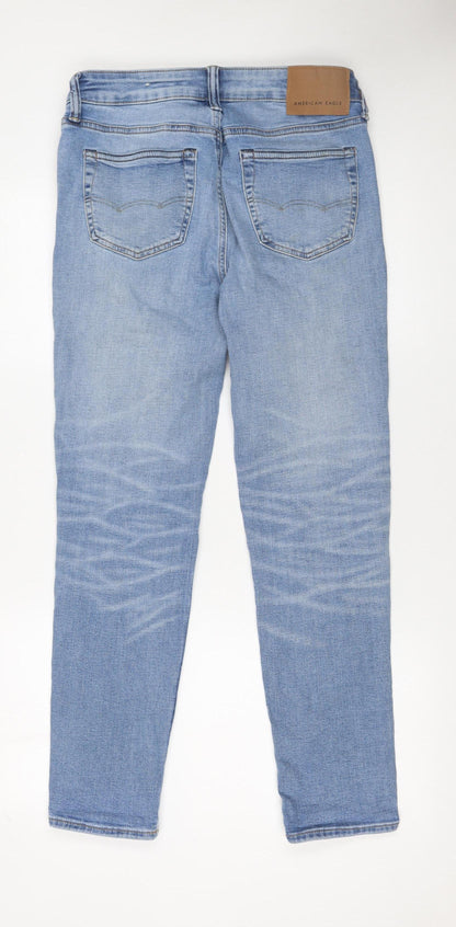 Mens UK Size 30 American Eagle Slim Fit Skinny Blue Jeans