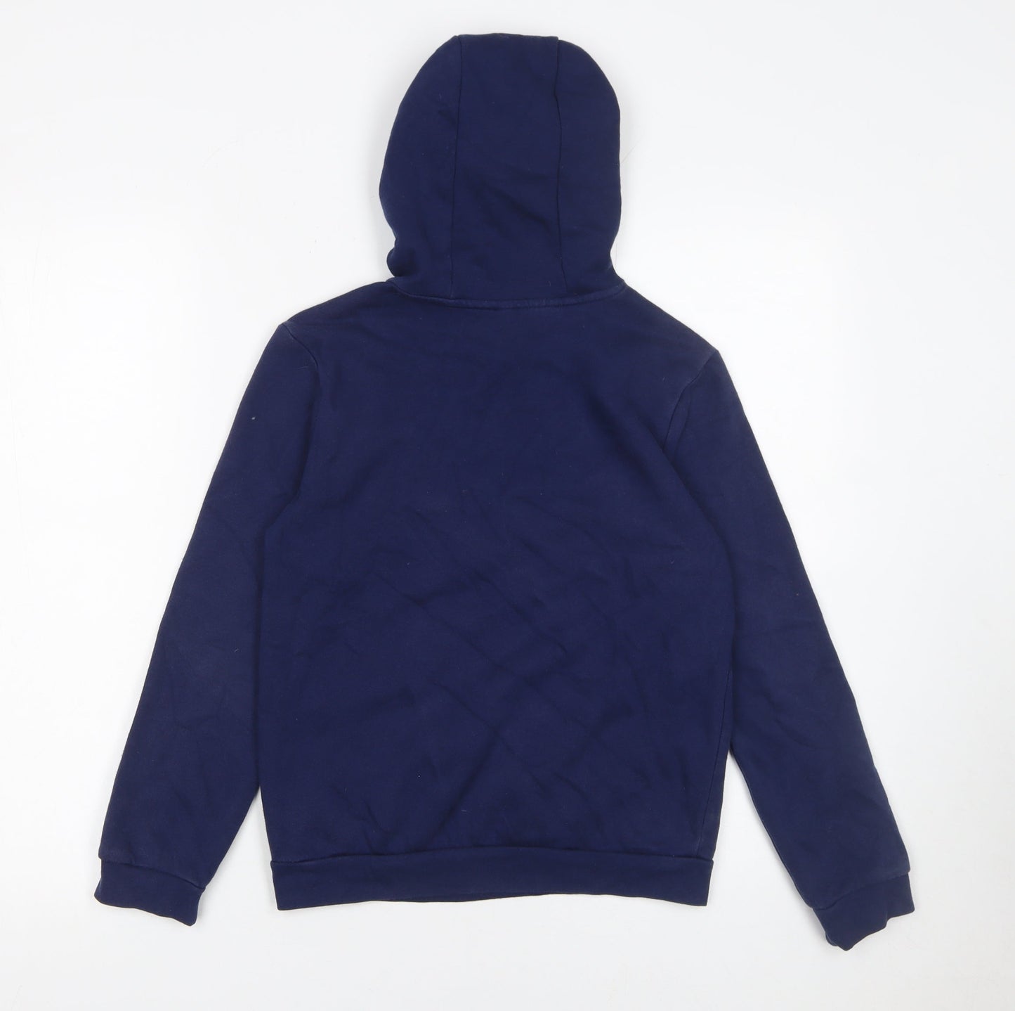 Boys UK Size 9-10 Years adidas Blue Pullover Hoodie