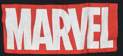 Mens UK Size M Marvel Black  T-Shirt