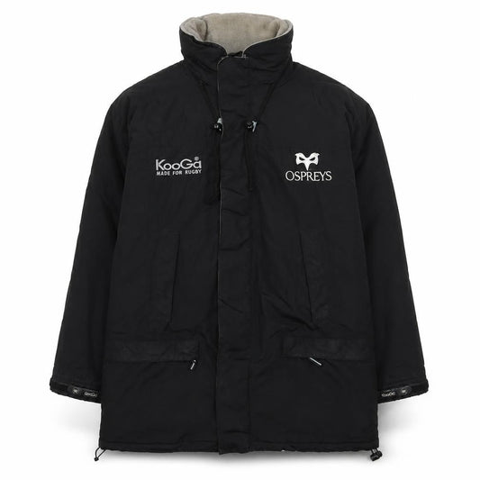 Mens UK Size M Kooga Black Parka Coat