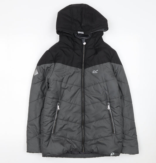 Boys UK Size 13 Years Regatta Grey Puffer Jacket