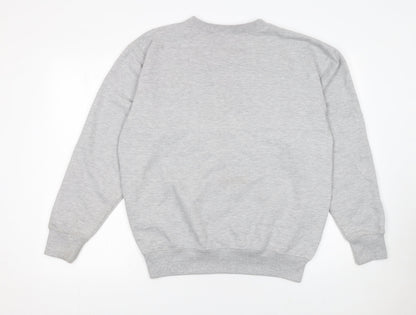 Womens UK Size M Cottonridge Grey Pullover Sweatshirt