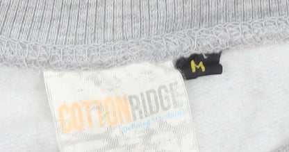 Womens UK Size M Cottonridge Grey Pullover Sweatshirt