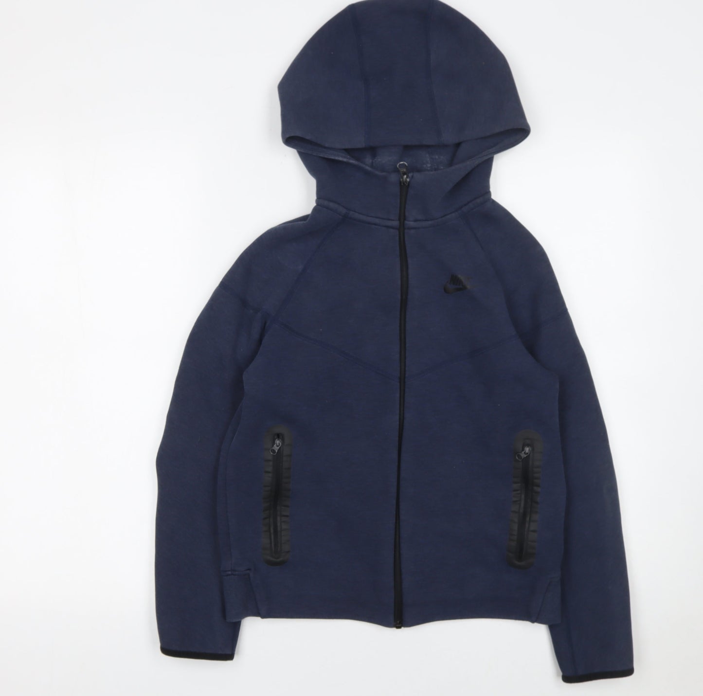 Boys UK Size 13-14 Years Nike Blue Full Zip Hoodie