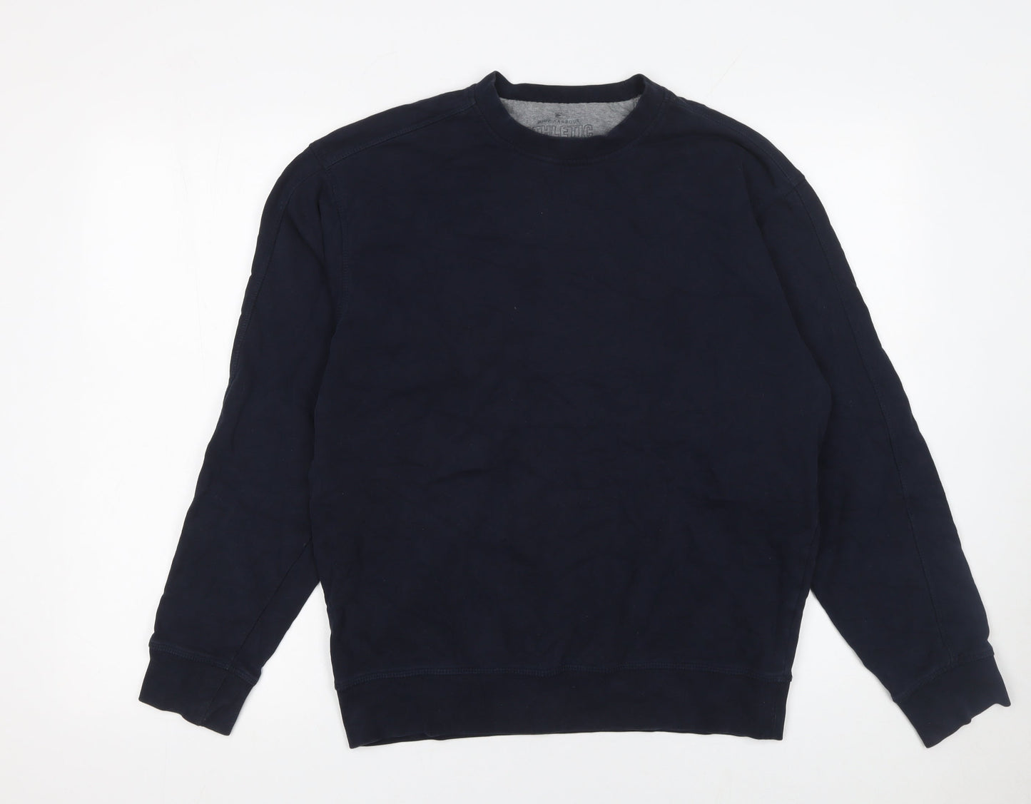 Mens UK Size S Marks and Spencer Blue Pullover Sweatshirt