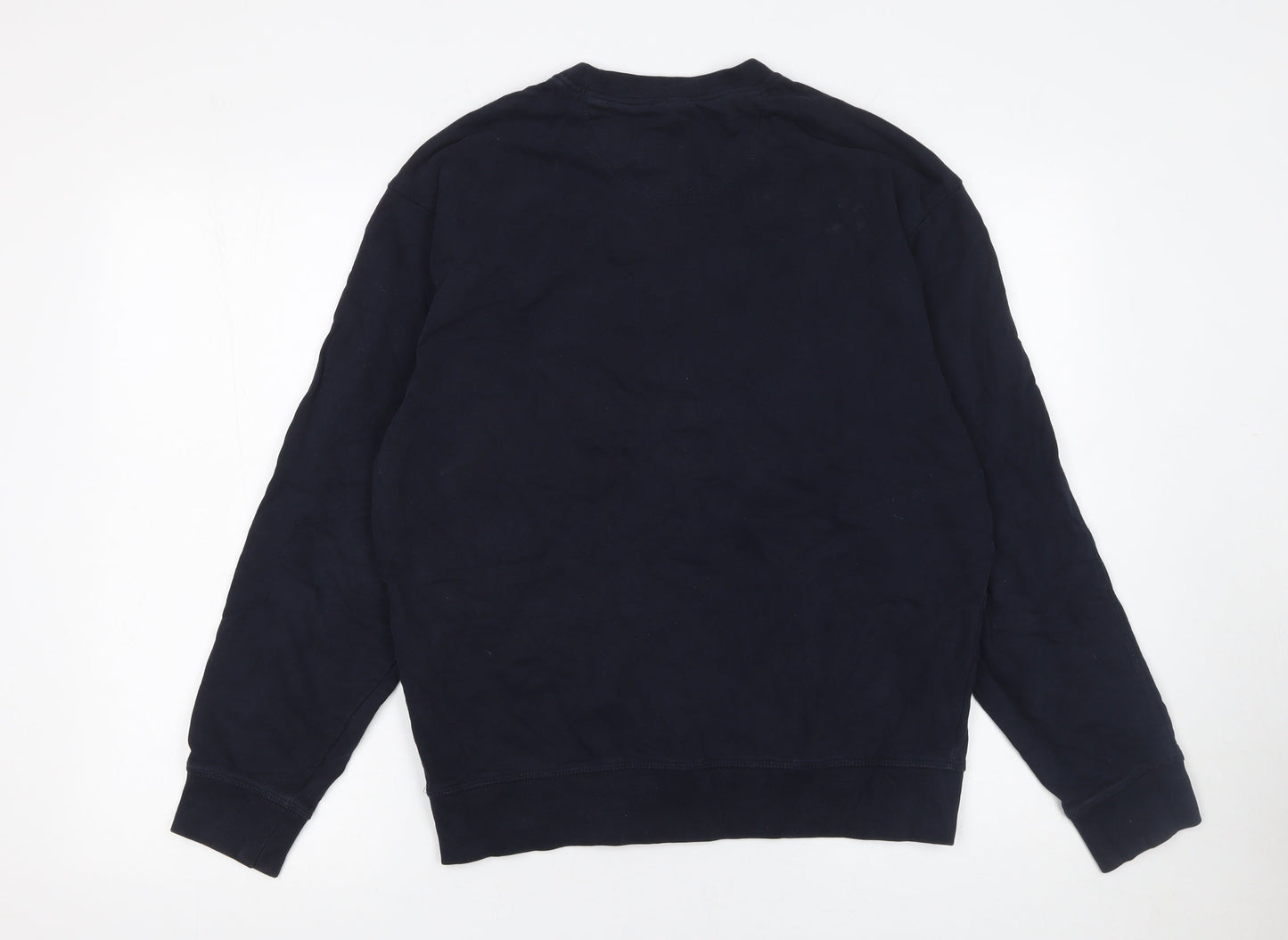 Mens UK Size S Marks and Spencer Blue Pullover Sweatshirt