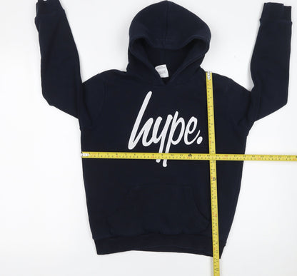 Boys UK Size 11-12 Years Hype Blue Pullover Hoodie