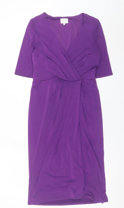 Womens UK Size 10 Kaliko Wrap Dress