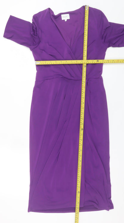 Womens UK Size 10 Kaliko Wrap Dress