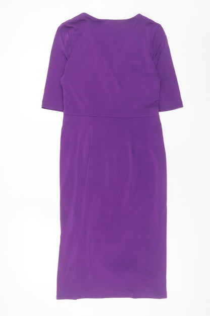 Womens UK Size 10 Kaliko Wrap Dress
