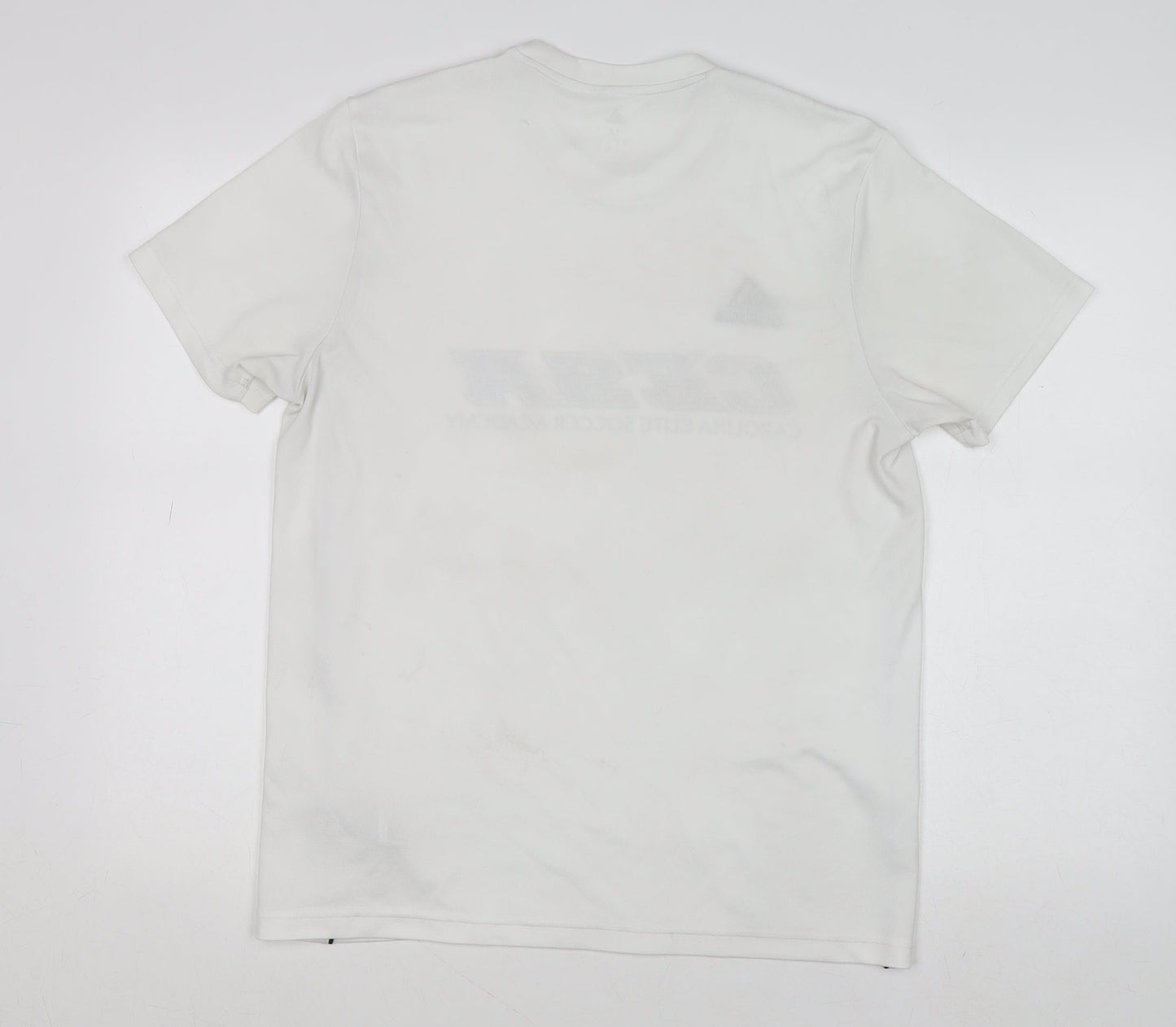 Mens UK Size M adidas White Football Gym & Training Running & Jogging T-Shirt