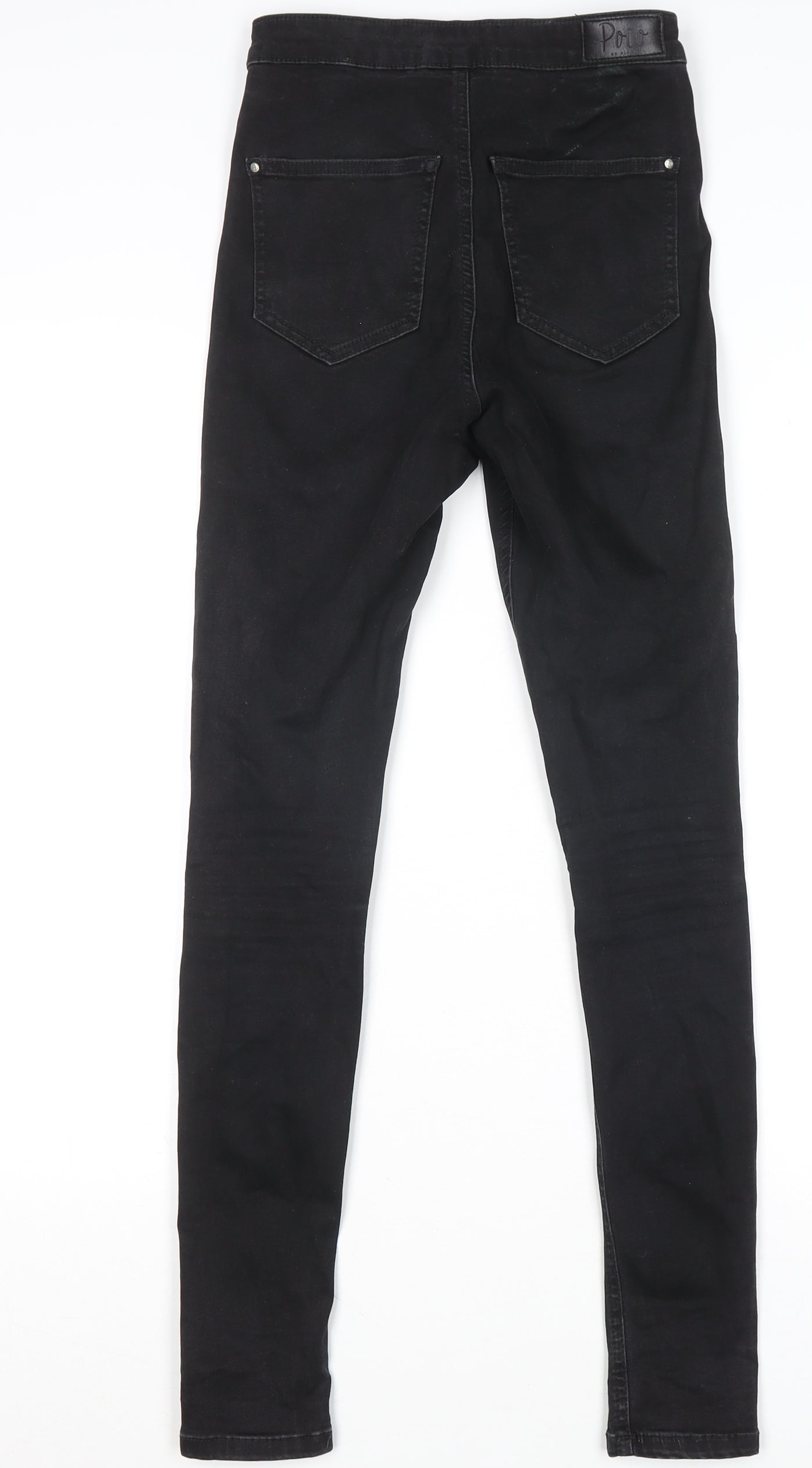 Womens UK Size 6 Poco by Pippa Slim Fit Skinny Black Jeans