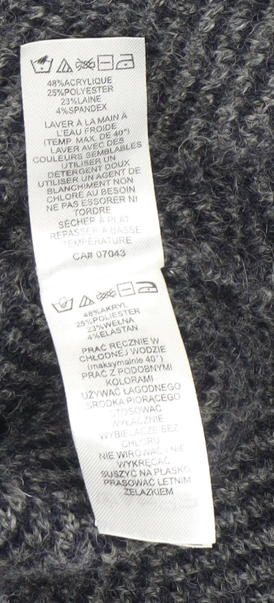 Womens UK Size S Max Studio Grey Cardigan Jumper