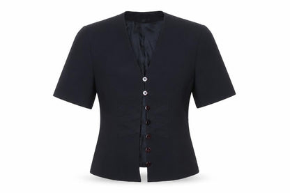 Womens UK Size 10 Cartoon Regular Black Suit Jacket