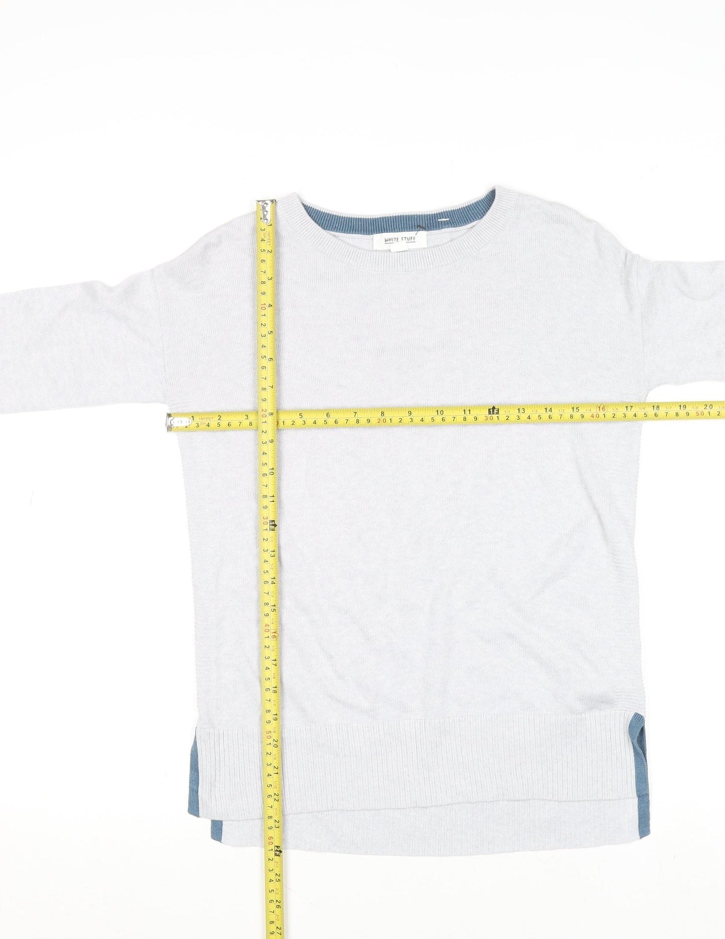 Womens UK Size 6 White Stuff White Pullover Jumper