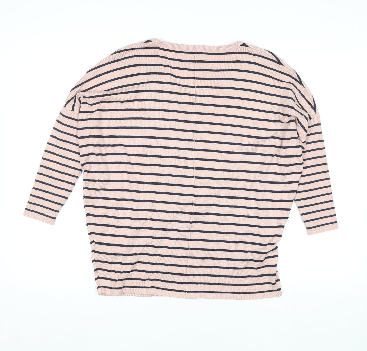 Womens UK Size S Saint Tropez Pink Pullover Jumper