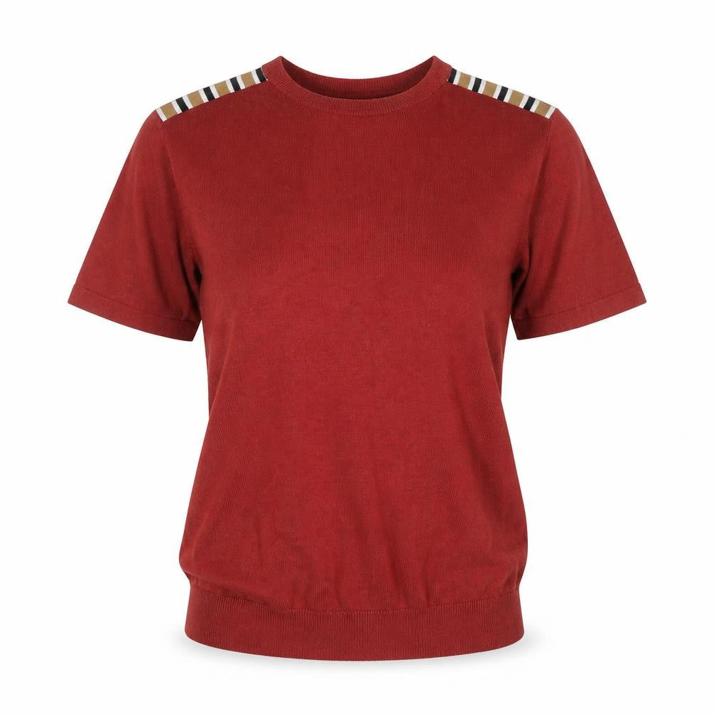 Womens UK Size L NEXT Red Basic T-Shirt