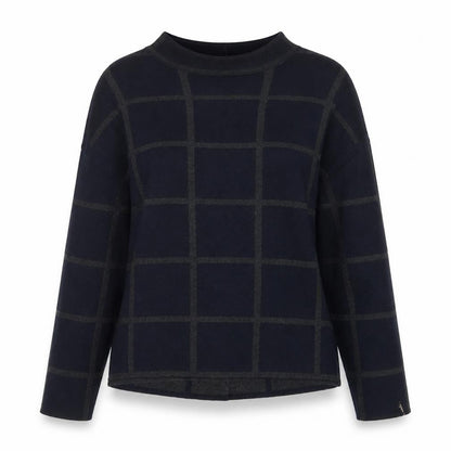 Womens UK Size 10 Jasper Conran Blue Pullover Jumper