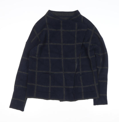 Womens UK Size 10 Jasper Conran Blue Pullover Jumper