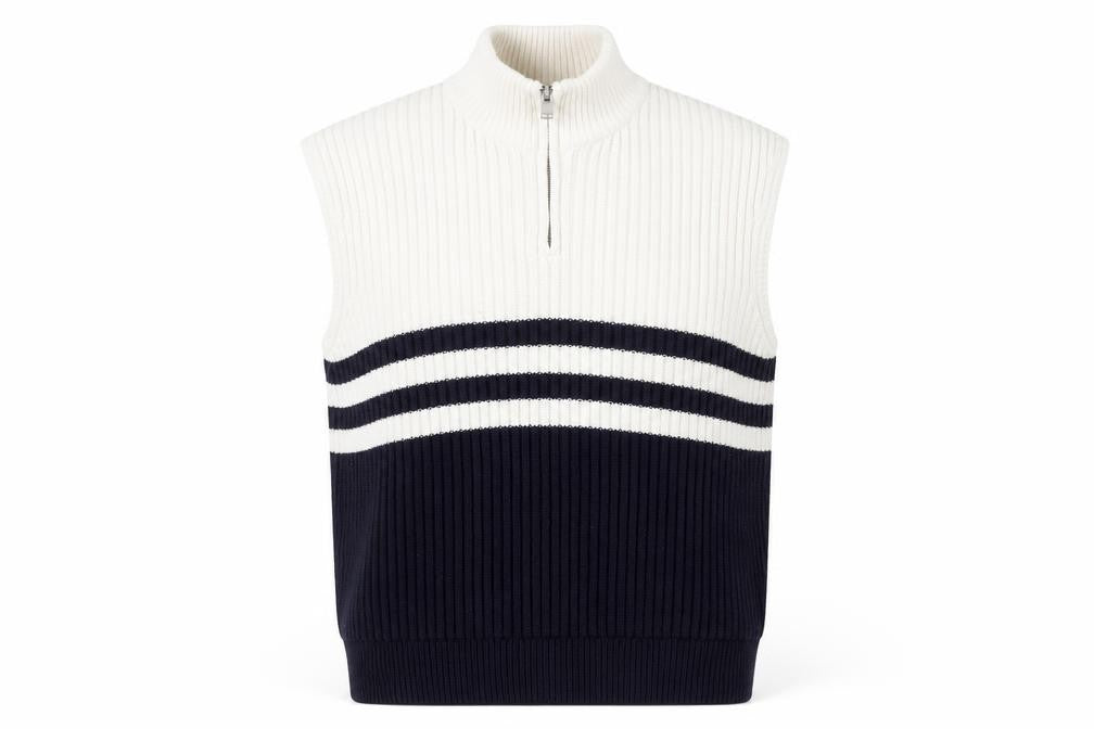 Mens UK Size S Zara Blue Vest Jumper