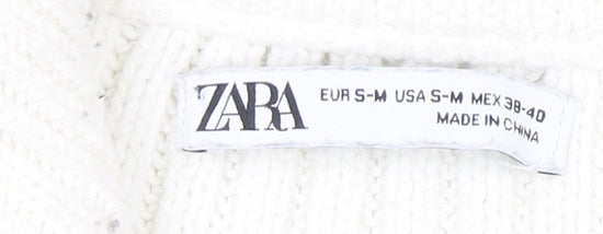 Mens UK Size S Zara Blue Vest Jumper