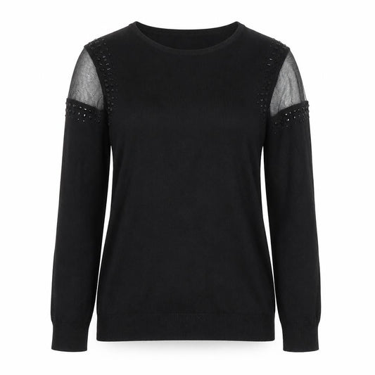 Womens UK Size 8 Wallis Black Pullover Jumper