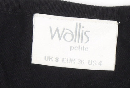 Womens UK Size 8 Wallis Black Pullover Jumper