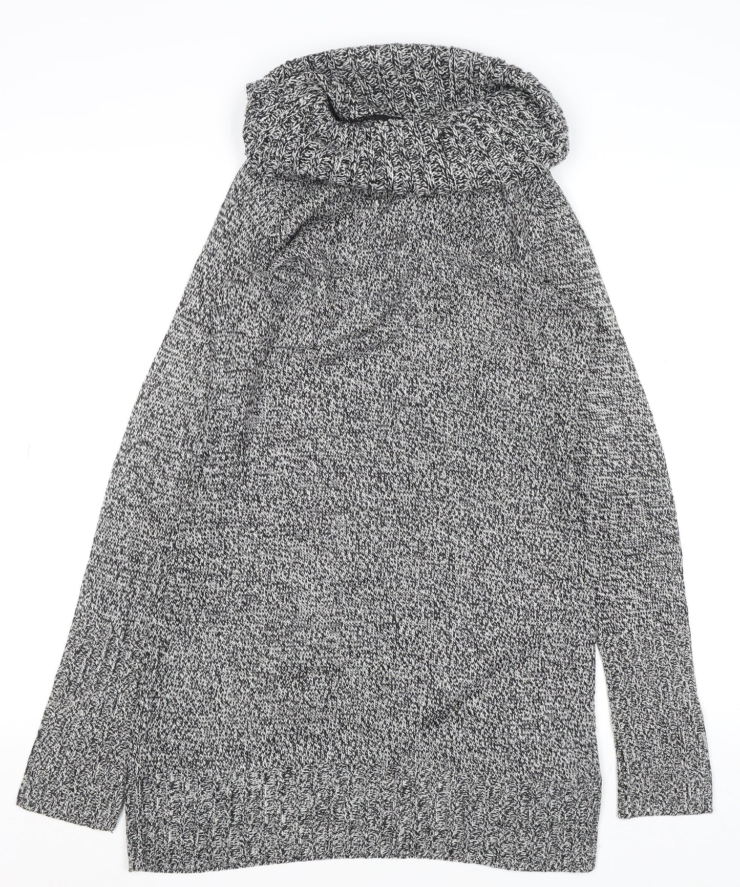 Womens UK Size 8 H&M Grey Pullover Jumper