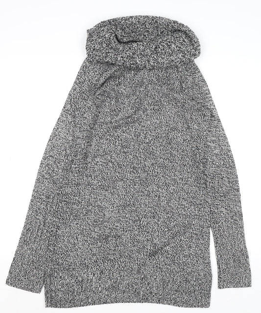 Womens UK Size 8 H&M Grey Pullover Jumper