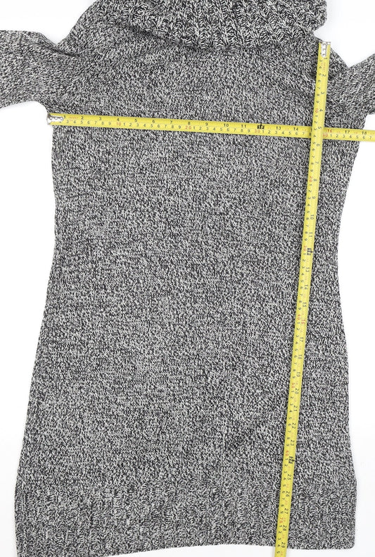 Womens UK Size 8 H&M Grey Pullover Jumper