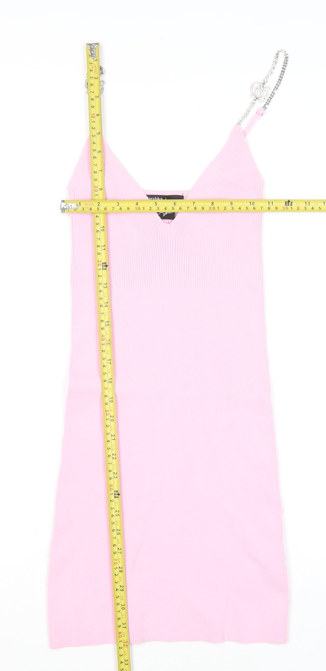 Womens UK Size S Bershka Bodycon Dress