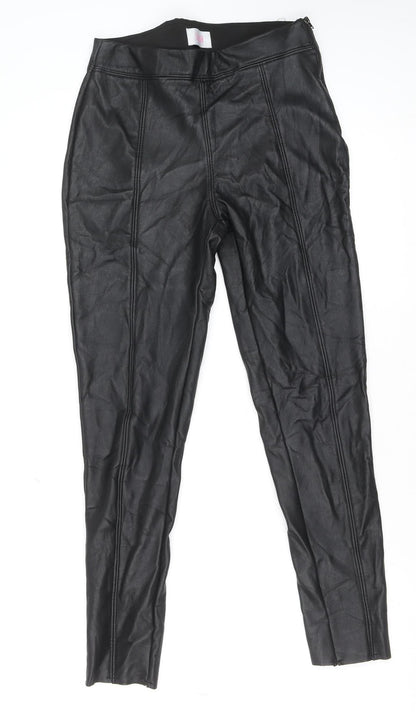 Womens UK Size 10 Savida Slim Fit Leggings Black Trousers