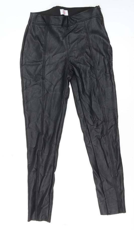 Womens UK Size 10 Savida Slim Fit Leggings Black Trousers
