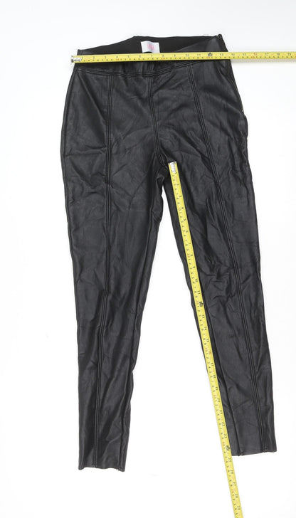 Womens UK Size 10 Savida Slim Fit Leggings Black Trousers