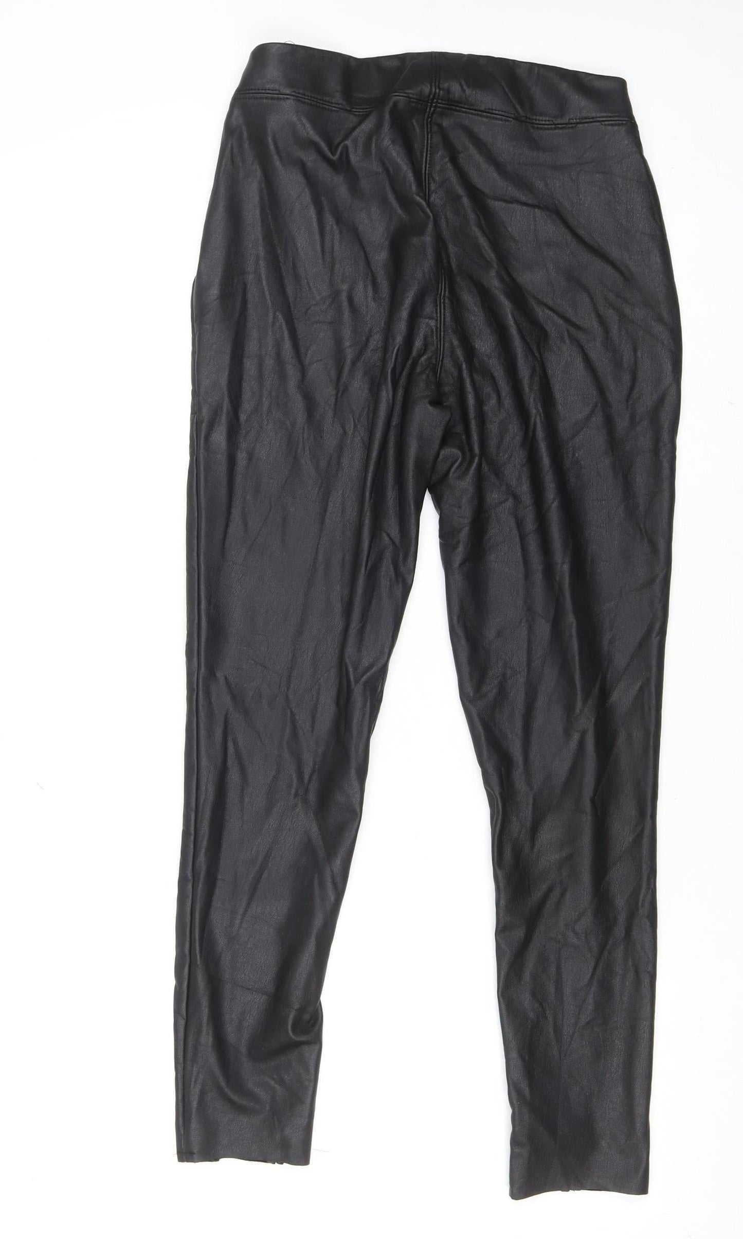 Womens UK Size 10 Savida Slim Fit Leggings Black Trousers