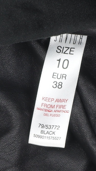Womens UK Size 10 Savida Slim Fit Leggings Black Trousers